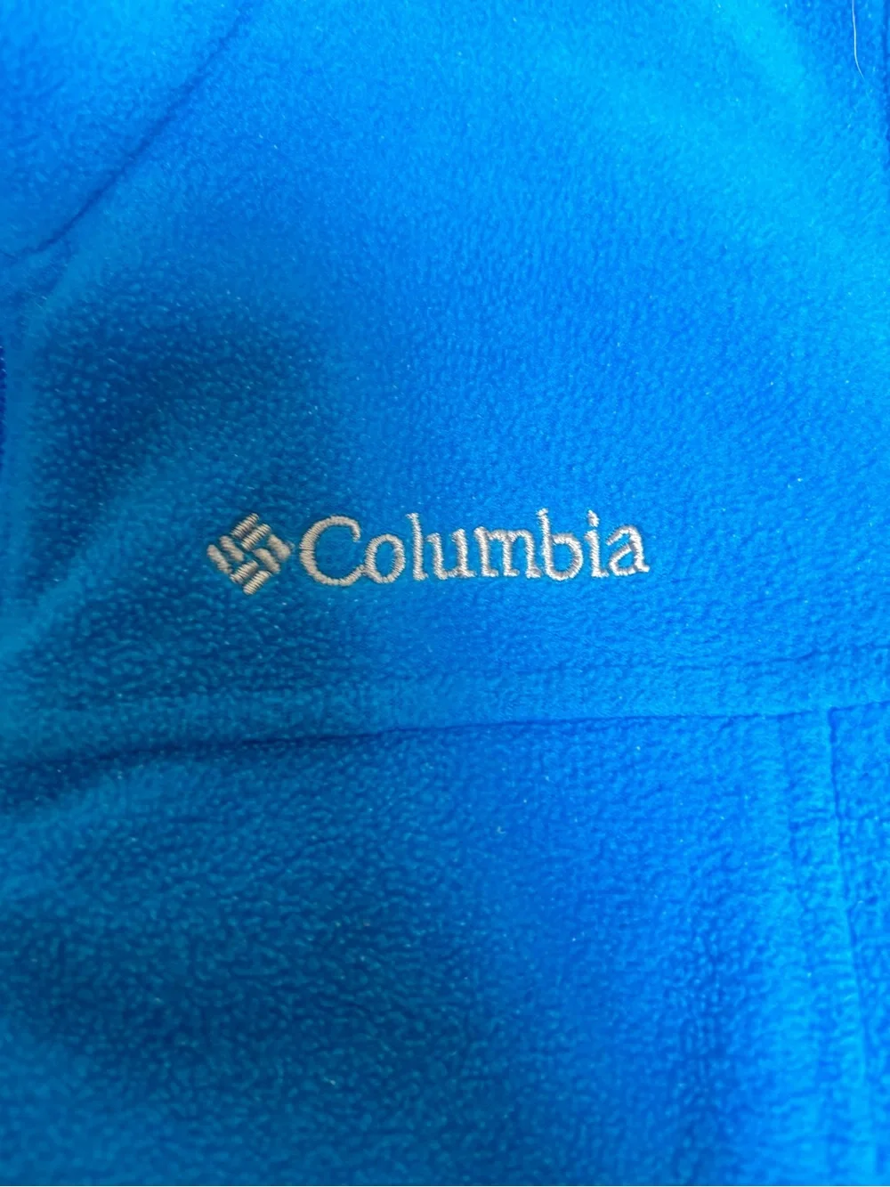 Columbia Women's Vivid Blue Full-Zip Fleece Jacket